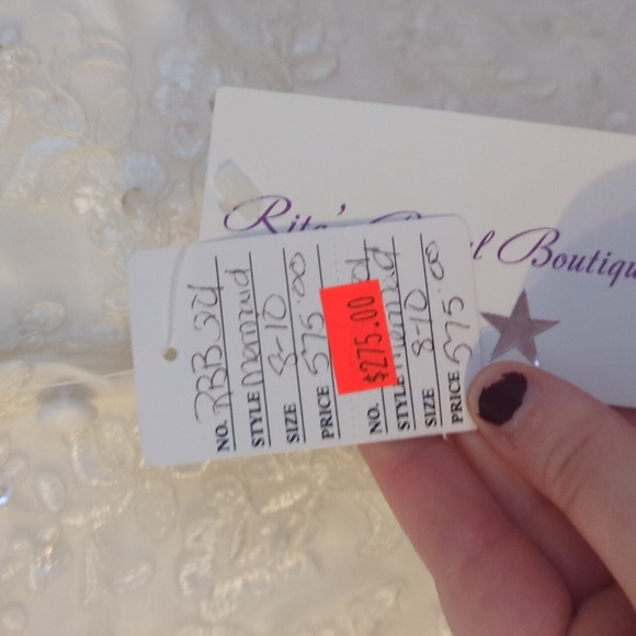 Mermaid style wedding dress - Picture 9 of 9